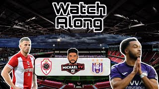 Royal Antwerp 12 Anderlecht Live  Watch Along [upl. by Aisatna]