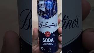 Ballantines Carbonated Non Alcoholic Soda Water  Blossom Industries Limited  Ballantines Soda🥤 [upl. by Zedekiah]