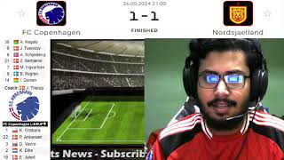 FC Copenhagen vs Nordsjaelland Danish Superliga Football Match Highlights PLSN 534 [upl. by Eriuqs393]