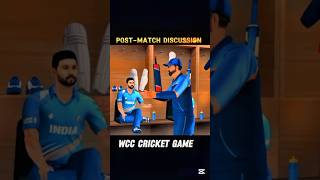 PostMatch Locker Room Insights  WCC Cricket Game [upl. by Iramat648]