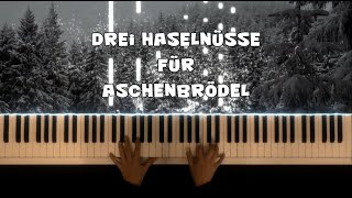 Drei Haselnüsse für Aschenbrödel Karel Svoboda Piano Cover Piano Tutorial [upl. by Narud]