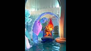 A fire and water element bond in a city of opposites movierecaps animatedshorts fyp [upl. by Cardew]