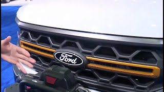 Checking out the new Ford F150 as the Detroit Auto Show kicks off [upl. by Nordin41]