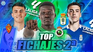 TOP MEJORES FICHAJES SEGUNDA 20242025 PARTE 2  LA LIGA HYPERMOTION [upl. by Narahs]