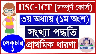 🔥HSC ICT Chapter 3 Lecture1 ll Number System ll Class 1112 ICT ll ICT Number System ll Nahid24 [upl. by Arsi]