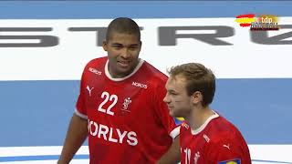 EHF Euro Cup 202223 1st Match Denmark vs Spain [upl. by Sunshine909]