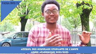 ACCEUIL DES ETUDIANTS DE LUNIPR PARTIE 13 [upl. by Triley]