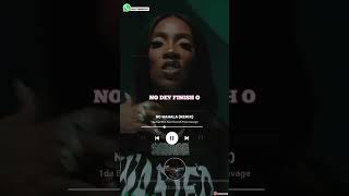 No wahala Remix  1da Banton Kizz Daniel amp Tiwa Savage Lyrics Video music xyzbca viral [upl. by Nivahb]