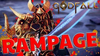 TOTAL RAMPAGE  Bulwark SuperPowerful Bleed Rampage Build  Godfall Ultimate Edition PS5 [upl. by Yong]