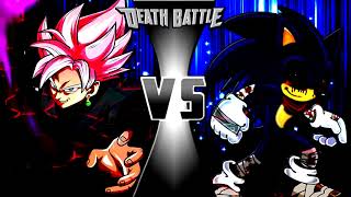 Goku Black vs Sonic EXE Power Levels 悟空黒VSソニックエグゼ [upl. by Far]