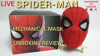 SpiderMan Mechanical Mask Home Coming Unboxing Review Cattoys [upl. by Eladroc]