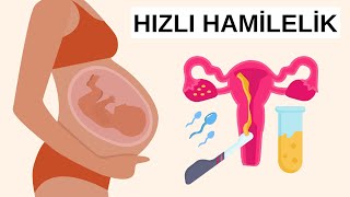 KOLAY HAMİLE KALMAK İÇİN EN ETKİLİ YÖNTEMLER 🤰📆 [upl. by Reger]