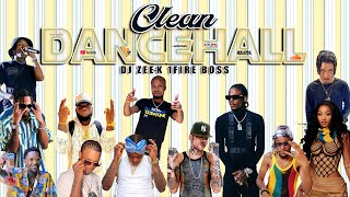 2023 Dancehall Mix Clean  New Dancehall Songs Clean 450 Masicka Alkaline Valiant KraffSkeng [upl. by Naawaj]