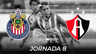 Resumen y Goles  Chivas vs Atlas  Liga BBVA MX  Apertura 2022  Jornada 8 [upl. by Harmonie]