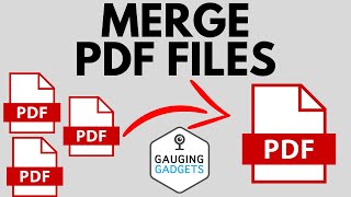 How to Merge PDF Files  FREE  Combine PDF Files into One [upl. by Nahgeem]