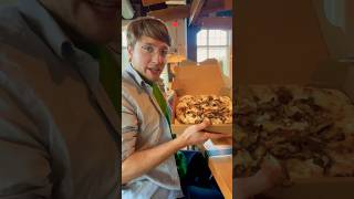 Shiitake mushroom pizza at Nomad in Brunswick Maine pizza [upl. by Lindberg586]