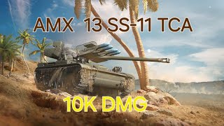 World of Tanks console AMX 1311 SS TCA 10K DMG Ace Tanker [upl. by Ydnim200]