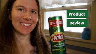 Comet with Bleach Cleaning Powder Review [upl. by Tichon]