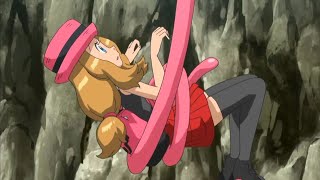 Froakie And Greninja Saves Serena And Clemont From Falling Hindi Pokémon XY Kalos Quest In Hindi [upl. by Leona]