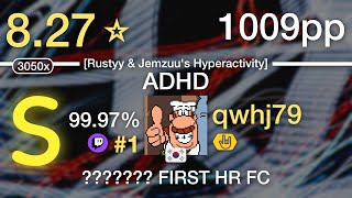 🔴827⭐qwhj97  ToYou amp DJ Raisei  ADHD Rustyy amp Jemzuus Hyperactivity HR 1 1009pp 9997 FC [upl. by Atiekahs]