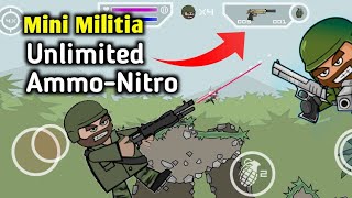 How to download mini militia old version 428 hack unlimited ammo and nitro [upl. by Yaluz]