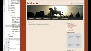 RubyRails 40  Lecture 529  Layouts and Navigation [upl. by Opportuna936]