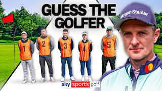 GUESS THE PRO GOLFER with Justin Rose  Pick The Pro [upl. by Aniv]