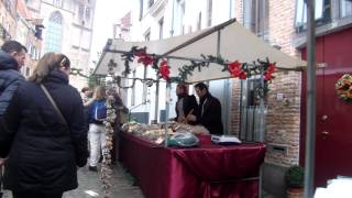 kerstmarkt deventer de marktkramen [upl. by Eilram314]