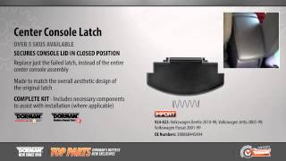 Highlighted part center console latch for select VW Jetta Passat amp Beetle models [upl. by Sena]