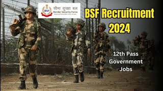 Bsf new vacancy 2024  Bsf form fill up 2024 bsf form [upl. by Irvin168]