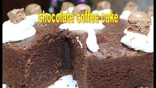 chocolate coffee cake Very Tasty  Coffee Caramel Cake  chocolate coffee egg cake [upl. by Cheshire]