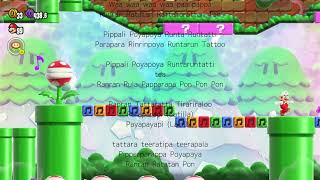 Piranha Plants On Parade with Lyrics ENGLISH Super Mario Bros Wonder [upl. by Naoma355]