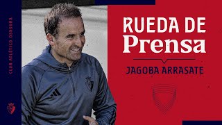 Rueda de prensa de Jagoba Arrasate previa al partido Sevilla vs Osasuna  27012024 [upl. by Aydidey573]