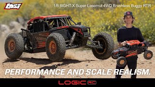 Losi 16 8IGHTX Super Lasernut 4WD Brushless Buggy RTR [upl. by Couq552]