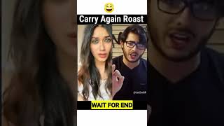 Jannat Jubair Instagram reels roast by carryminati Jannat jubair🤣🤣 New Roast [upl. by Leod]