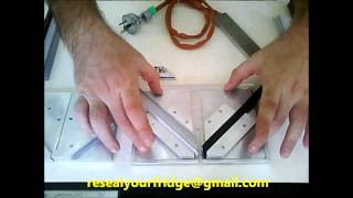 Manufacture Refrigerator Gaskets into Fridge Seals  Portable Gasket Welding Machine Kit [upl. by Miguela]