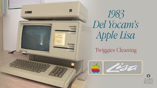 1983 Del Yocams Apple Lisa  LisaDraw LisaCal LisaWrite Test [upl. by Kajdan]