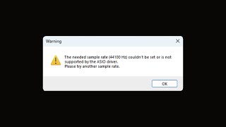 How to fix this ASIO error in FL Studio [upl. by Zoubek]