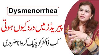 Dysmenorrhea Pain during Periods  How to Manage Period Pain  Dr Maryam Raana Gynaecologist [upl. by Anahs]