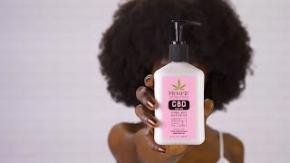 Hempz CBD Aromatherapy Rose Oil Herbal Body Moisturizing Body Lotion [upl. by Daphna884]