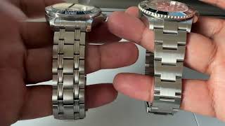 Rolex Submariner 41mm vs OMEGA Seamaster Diver 300M [upl. by Selim]