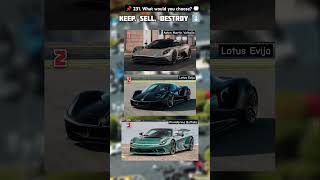 Keep Sell Destroy 💬 astonmartin valhalla lotus evija pininfarina battista car game [upl. by Donia]