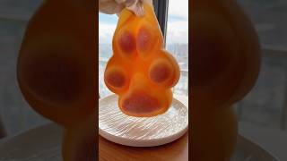 Just one bite squishy stressfree stressrelief catpaw handmade diycraft diy [upl. by Aseral]