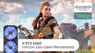 KFA2 X GeForce RTX 4060 Black  Horizon Zero Dawn Remastered  1080p Full HD разрешение [upl. by Anilatak751]