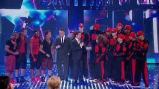 Diversity amp JLS  Guest Appearance  Britains Got Talent 2011 [upl. by Evangelin]