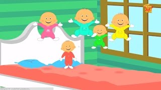 cinco pequeños bebés cabritos Canción Colección de canciones infantiles en español [upl. by Klemm639]