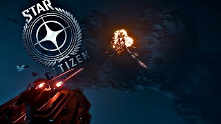 Star Citizen  My First XenoThreat Alpha 323 [upl. by Einatirb793]