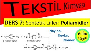 Sentetik Lifler Poliamid naylon naylon 66 kevlar nomex [upl. by Shorter]