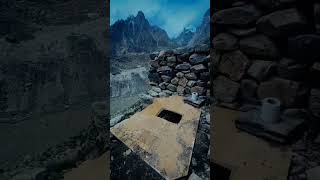 An open toilet near K2 trail📸 Eic expedition music beats k2 trending tourism [upl. by Willy]