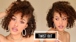 Soft Twist Out Tutorial  Jaleesa Moses [upl. by Kcirdderf923]